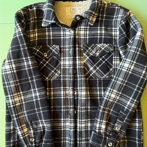 Black and White Plaid Women's Jacket